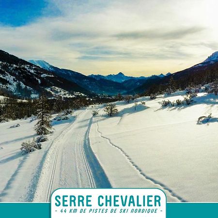 Briancon - Serre Chevalier 1200 - Joli Appartement - Face Aux Pistes En Centre Ville Exteriör bild