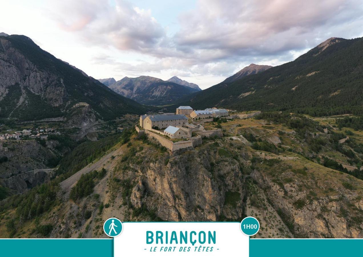 Briancon - Serre Chevalier 1200 - Joli Appartement - Face Aux Pistes En Centre Ville Exteriör bild