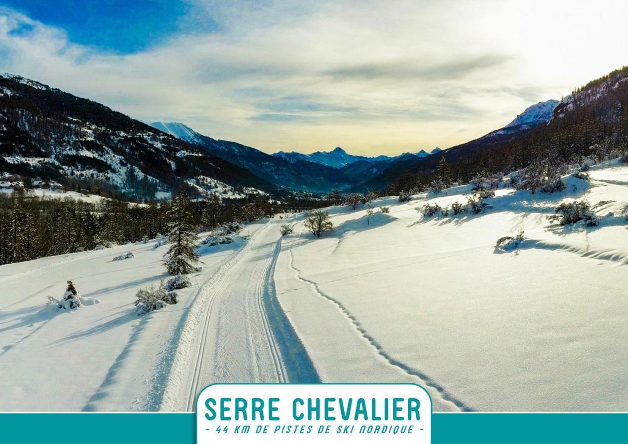 Briancon - Serre Chevalier 1200 - Joli Appartement - Face Aux Pistes En Centre Ville Exteriör bild
